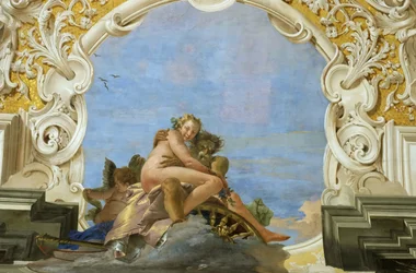 時間は美しさを誘拐します プルート 誘拐するペルセポネ、1746年頃。
