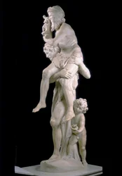 アエネアスとアンキセス」（大理石）（277548、277550も参照