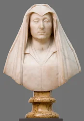 カミーラバルバドーリの胸像、教皇アーバンVIIIバルベリーニの母、1619年
