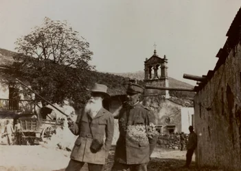 アルバム「Pictures of War II」。Val ChiusoneからPodsenicaに向かうイタリア兵、1917年09月（モノクロ写真