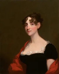 アン・カルバート・スチュアート・ロビンソン夫人ウィリアム・ロビンソン、c。 1804年。