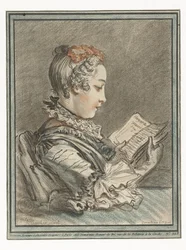 読む女性 Femme lisant Eloise et A Bailar
