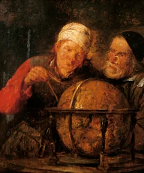視力、Gillis van Tilborgh the Younger (1625-1678) 作。