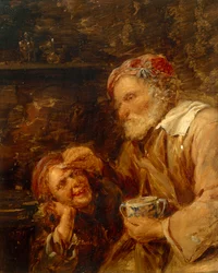 タッチ、Gillis van Tilborgh the Younger (1625-1678) 作。