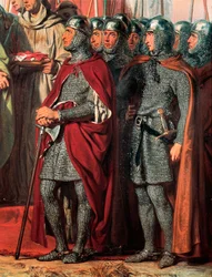 第三回十字軍（1189-1192年）：フィリップ・アウグストゥス（フランスのフィリップ2世）との会談と握手