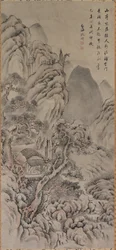 風景、18 世紀。