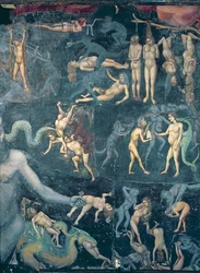 最後の審判、1305年頃（フレスコ画）（65227の詳細）