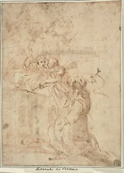 Portiuncula でのアッシジの聖フランチェスコのビジョン