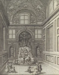 フラスカーティのベルヴェデーレ劇場のスタンザ デ ヴェンティ...、1691 年以降。
