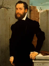 紳士の肖像（油彩・キャンバス