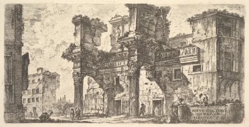 プレート1：ネルバフォーラムの一部ネルバフォーラムの一部、ca。 1748年。
