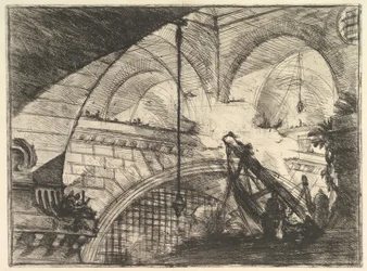 カルセリdinvenzione Imaginary Prisonsのca. 1749-50。