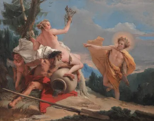 ダプネを追うアポロン