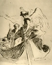 エジプトへの飛行、18世紀半ば、1928