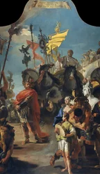 マリウスの凱旋、1729年。