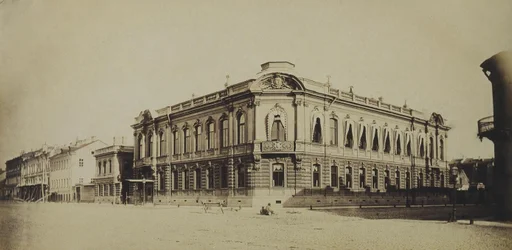 1860年代のサンクトペテルブルクのストロガノフ宮殿