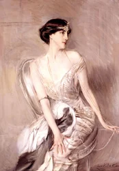Genevieve Lantelmeの肖像、c。 1907年（絵画）