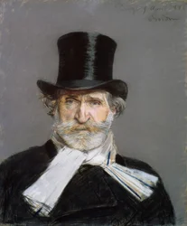 ジュゼッペ・ヴェルディの肖像（1886年