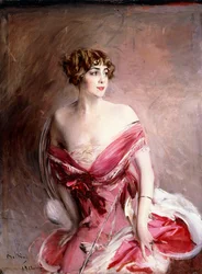 Mille。De Gillespieの肖像、La Dame de Biarritz、1912