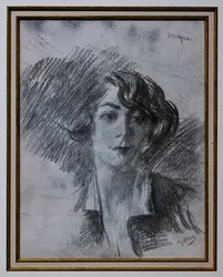 retrato de uma senhora