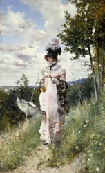 夏の散歩、1873