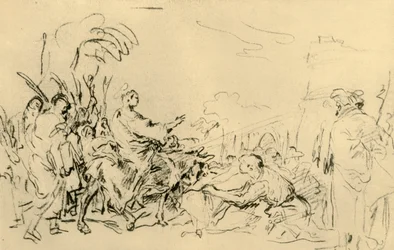 エルサレムへのキリストの侵入、c1759、1928