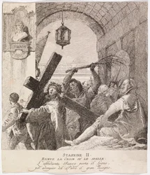 Via crucis - ステーション II.イエスは十字架を負う