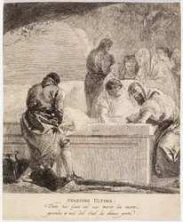 Via crucis - 第14駅イエスは墓に納められる