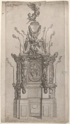 カタファルケ、1626-80。