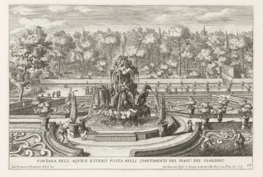 de tuinen van de Villa d