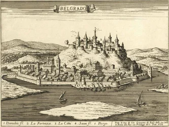 ベオグラード城（ジョヴァンニ・ジャコモ・デ・ロッシ、1683年）