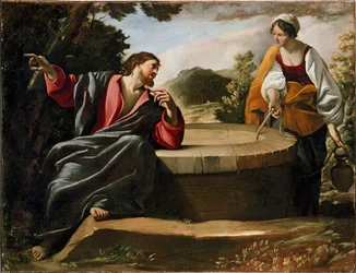 キリストとサマリアの女、1620年代後半