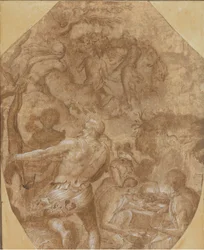 ガラスの発見、約。 1570-72。