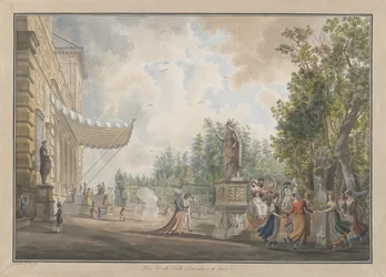 ボルゲーゼ邸、約。 1780年 クリエイター：ジョヴァンニ・ヴォルパト、ルイ・デュクロス。