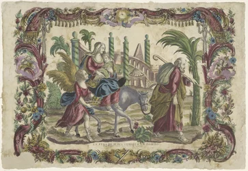 エジプトへ向かう機内で La fuga de Jesus Christo en Egipto / 私たちの主イエス・キリストのエジプトへの逃避 (オブジェクトのタイトル)