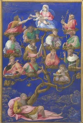 ジェシーの木。 1535年頃
