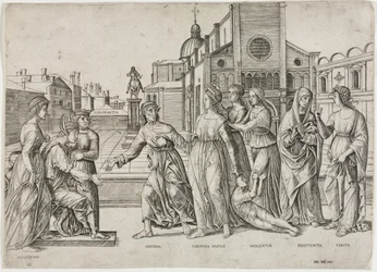 ApellesのCalumny、c。 1500-1506。