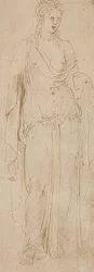 立ち姿。 1530-50頃（？）