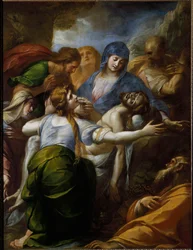 ピエタ。キリストの死についての嘆き。(絵画