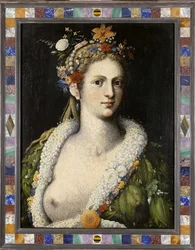 フローラの売春婦、1590年頃。