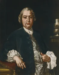 作曲家NiccolòJommelli 1714-1774の肖像