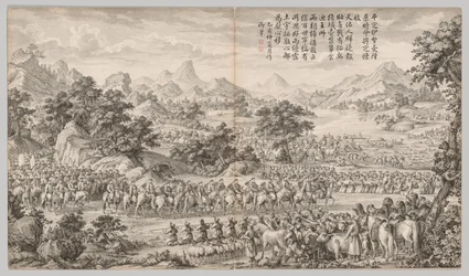 イーライから降伏を受け取るc。 1765-1774、1760年の詩。
