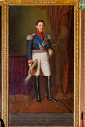 アントニオ・ルチェシ・パッリ王国中将（キャンバスに油彩）