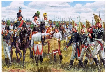 第一帝国1805年、第三連合のオーストリア・ロシア軍参謀本部 - 第一帝国：1805年、オーストリア・ロシア軍参謀本部 - ジュゼッペ・ラーヴァによる挿絵