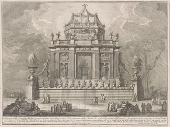 1773年の中国のためのSeconda Macchina：ヴェネツィアのTheriacの準備