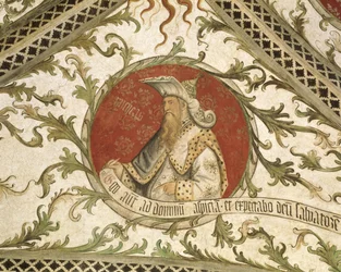 Loggia d "Annunciation、1451年の預言者ミカ