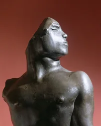 人物の断片」1922年頃（ブロンズ）（187950の細部