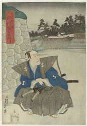 城壁の武士