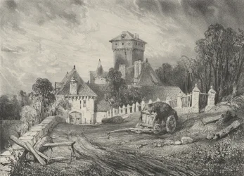 1832年、ポルミニャックのペストイユ城。