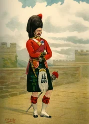 The 42nd-The Black Watch Royal Highlanders、1890。